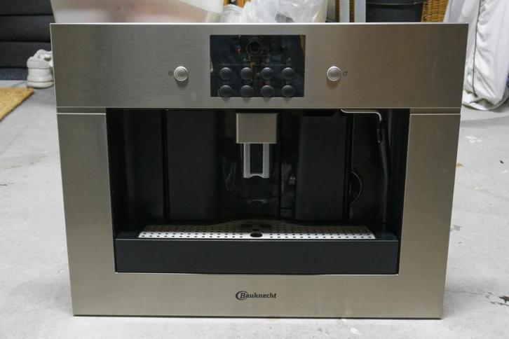 Bauknecht inbouw-espressomachine, Witgoed en Apparatuur, Koffiezetapparaten, Gebruikt, Gemalen koffie, Koffiebonen, Espresso apparaat