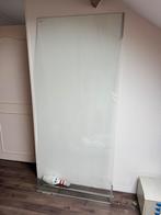 Glazen douche wand, Doe-het-zelf en Verbouw, Glas en Ramen, Ophalen, Zo goed als nieuw, Glasplaat, 160 cm of meer