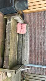 Oude tuinbank, Tuin en Terras, Ophalen, Gebruikt, Hout