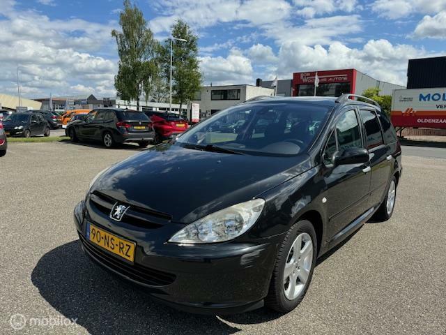 Peugeot 307 SW 2.0 16V Pack nette auto komt met nieuwe APK, Auto's, Peugeot, Bedrijf, Te koop, ABS, Airbags, Airconditioning, Alarm