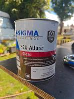 Sigma S2U allure gloss RAL 9008 antraciet zwart plus primer., Ophalen of Verzenden
