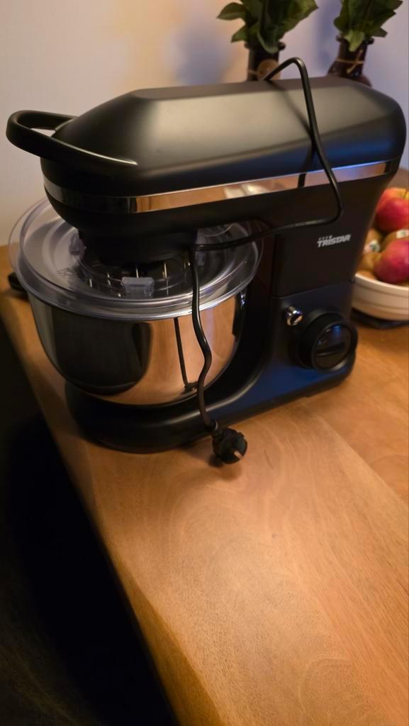 Tristar keukenmachine - nieuw!, Witgoed en Apparatuur, Keukenmixers, Zo goed als nieuw, 3 tot 4 liter, 3 snelheden of meer, Vaatwasserbestendig