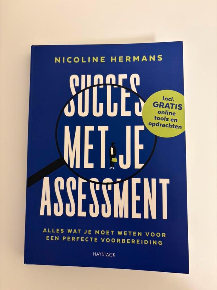Nicoline Hermans - Succes met je assessment, Boeken, Advies, Hulp en Training, Zo goed als nieuw, Ophalen of Verzenden