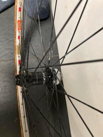 Shimano 105 disc centerlock voorwiel tubes cyclocross beschikbaar voor biedingen