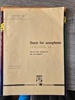 Duets voor saxophone, Ophalen of Verzenden, Zo goed als nieuw, Jazz, Saxofoon