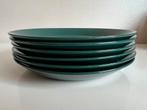 6 Fins Design Iittala Teema Dinerborden Groen Kaj Franck Ø23, Huis en Inrichting, Keuken | Servies, Ophalen of Verzenden, Zo goed als nieuw