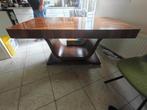 Mooie Art Deco tafel; eettafel of bureau, Huis en Inrichting, Tafels | Sidetables, Ophalen, Gebruikt, 100 tot 150 cm, 75 cm of meer