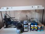 Aqualantis aquarium 60L - geen vissen wel accesoires, Ophalen, Gebruikt, Leeg aquarium