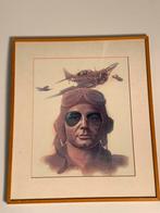 Originele vintage Ray-Ban Aviator Bausch poster jaren 80 90, Verzamelen, Posters, Ophalen, Zo goed als nieuw, Rechthoekig Staand