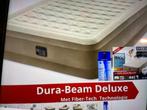 Intex 2 persoonsluchtbed Queen Ultra Plush, Caravans en Kamperen, Luchtbedden, Ophalen of Verzenden, Ingebouwde pomp, Zo goed als nieuw