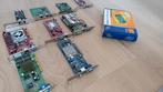 Retro PC Kaarten Pakket: AGP 3D Kaarte, PCI, FireWire, Modem, Computers en Software, Ophalen of Verzenden