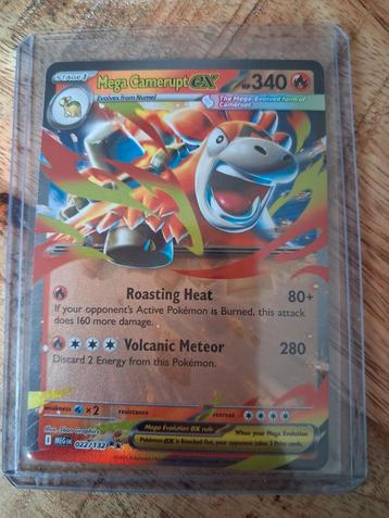 Mega Camerupt EX - Mega Evolutions Set beschikbaar voor biedingen