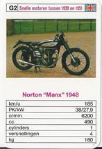 M26 motorkaartje norton manx 1948 ( g2 ), Ophalen of Verzenden, Zo goed als nieuw, Motoren