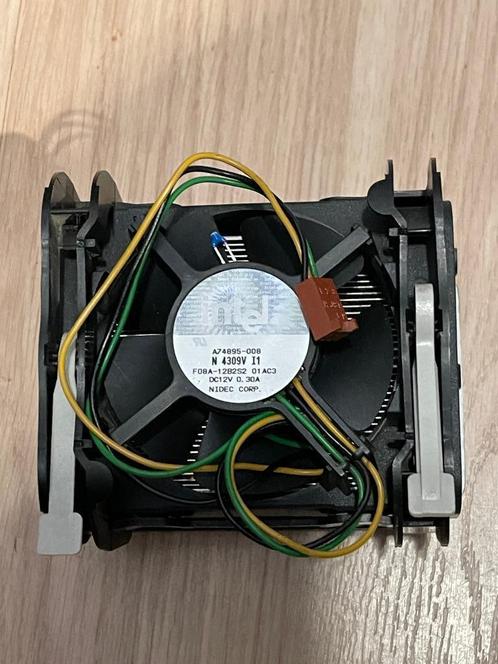 Intel Socket 478 Koeler – Copper Base + Nidec Fan, Computers en Software, Computerkoelers, Gebruikt, Luchtkoeling, Ophalen