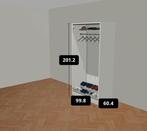 Ikea pax kast, Ophalen, Gebruikt, 200 cm of meer, 50 tot 100 cm