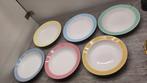 complete set Sphinx pastel diepe borden, Ophalen of Verzenden