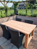Degelijke douglas tuintafel met A poot, Ophalen of Verzenden, Nieuw, Rechthoekig, Hout