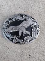 Western cowboy country buckle riemgesp diamond adelaar, Ophalen of Verzenden, Nieuw, Zwart, Losse buckle of gesp