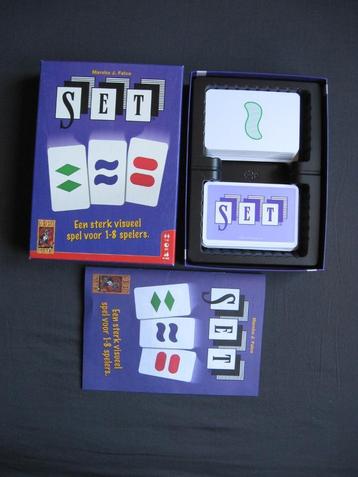 van 999 Games - SET ('n sterk visueel spel) Marsha J. Falco beschikbaar voor biedingen