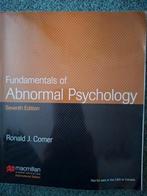 Fundamentals of abnormal psychology, Ophalen, Gelezen