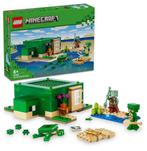 LEGO Minecraft het schildpadstrandhuis 21254, Ophalen, Zo goed als nieuw, Complete set, Lego