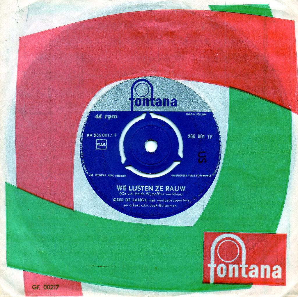 Cees de Lange - We lusten ze rauw / Ik kan het niet laten, Verzenden, Zo goed als nieuw, 7 inch, Nederlandstalig