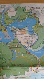overzichtskaartje gebied Edersee, Boeken, Atlassen en Landkaarten, Gelezen, Verzenden, 2000 tot heden, Landkaart