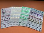 Nagelstickers vele verschillende logo-merk stickers, Sieraden, Tassen en Uiterlijk, Uiterlijk | Cosmetica en Make-up, Verzenden