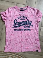 Superdry shirt maat M, Superdry, Ophalen of Verzenden, Roze, Korte mouw