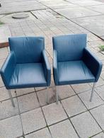 bureaustoel, Ophalen, Zo goed als nieuw, Blauw, Bureaustoel