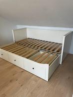 2 of 1 persoons bed /bedbank, op te halen in Breda, Huis en Inrichting, Slaapkamer | Bedden, Ophalen, Wit, Tweepersoons, Hout