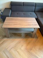 Salontafel houtlook | 4 jaar oud | Zeer netjes, Huis en Inrichting, Tafels | Salontafels, Ophalen, 100 tot 150 cm, 50 tot 75 cm
