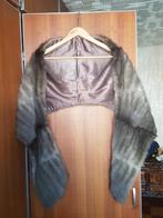 Bonte sjaal/cape 161 cm lang x 35 cm breed Zeer zacht, Kleding | Dames, Ophalen of Verzenden, Zo goed als nieuw, Maat 38/40 (M)