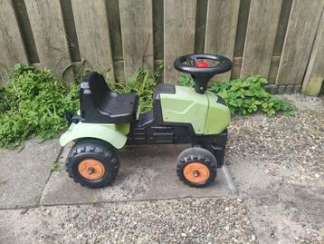 Groene Claas looptracktor beschikbaar voor biedingen