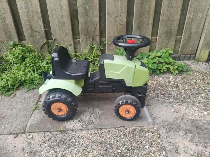Groene Claas looptracktor, Kinderen en Baby's, Speelgoed | Buiten | Skelters, Gebruikt, Overige merken, Ophalen