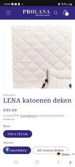 Prolana dekbed kind 100 x 135, Ophalen, Jongetje of Meisje, Wit, Nieuw