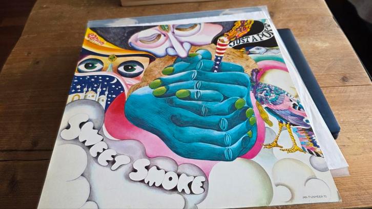 Sweet smoke just a poke vinyl lp ( psych pink floyd nederpop, Cd's en Dvd's, Vinyl | Pop, Zo goed als nieuw, 1960 tot 1980, 12 inch