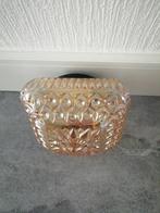 Mooie Plafonnière Plafondlamp jaren 40 50 60 retro oud, Huis en Inrichting, Lampen | Plafondlampen, Ophalen of Verzenden, Zo goed als nieuw