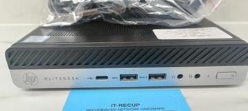 HP PRODESK 800 G5 desktop mini Core I5-9500-16GB-512GB ssd beschikbaar voor biedingen