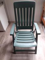 Tuinstoel verstelbaar met kussen, Tuin en Terras, Tuinstoelen, Ophalen, Gebruikt, Kunststof, Verstelbaar