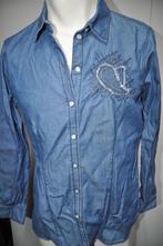 M11M Spijkerblouse maat M, Kleding | Dames, Blouses en Tunieken, Ophalen of Verzenden, Zo goed als nieuw, Maat 38/40 (M), Blauw