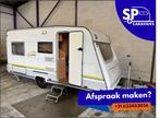 Caravan Burnster Ventana 440 TS - Fransbed, Voortent+Luifel!, Caravans en Kamperen, Kachel, Bedrijf, Treinzit, 750 - 1000 kg