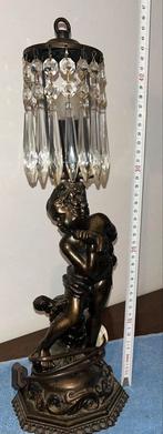 Antieke Cherubijn Lamp - Bronzen Vintage Stijl, Ophalen