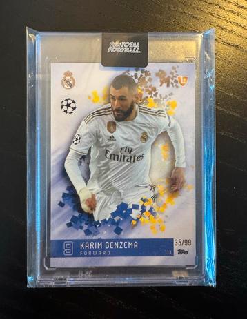 Karim Benzema - Real Madrid - Topps Kaart 35/99 - geseald beschikbaar voor biedingen