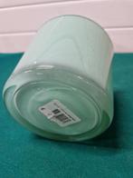 Bloempot glas mintgroen, Ophalen of Verzenden, 'T Olde Gre-j, Info@toldegrej.nl, Endepoelstraat 20f Didam