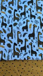 Giraffe tricot 2 lapjes + stip tricot, 120 cm of meer, Ophalen of Verzenden, Zo goed als nieuw, Katoen