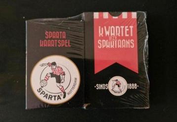 Sparta Kaartspel en Kwartet beschikbaar voor biedingen