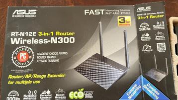 ASUS N300 Router nieuw in doos beschikbaar voor biedingen