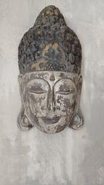 Buddha hoofd van hout, Het-lavendeltje, Nieuw, Ophalen of Verzenden, Baarlo