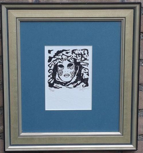 Roel Hofman (1956-2022). Zeefdruk.  Sign. & num. 34/38 cm., Antiek en Kunst, Kunst | Litho's en Zeefdrukken, Ophalen
